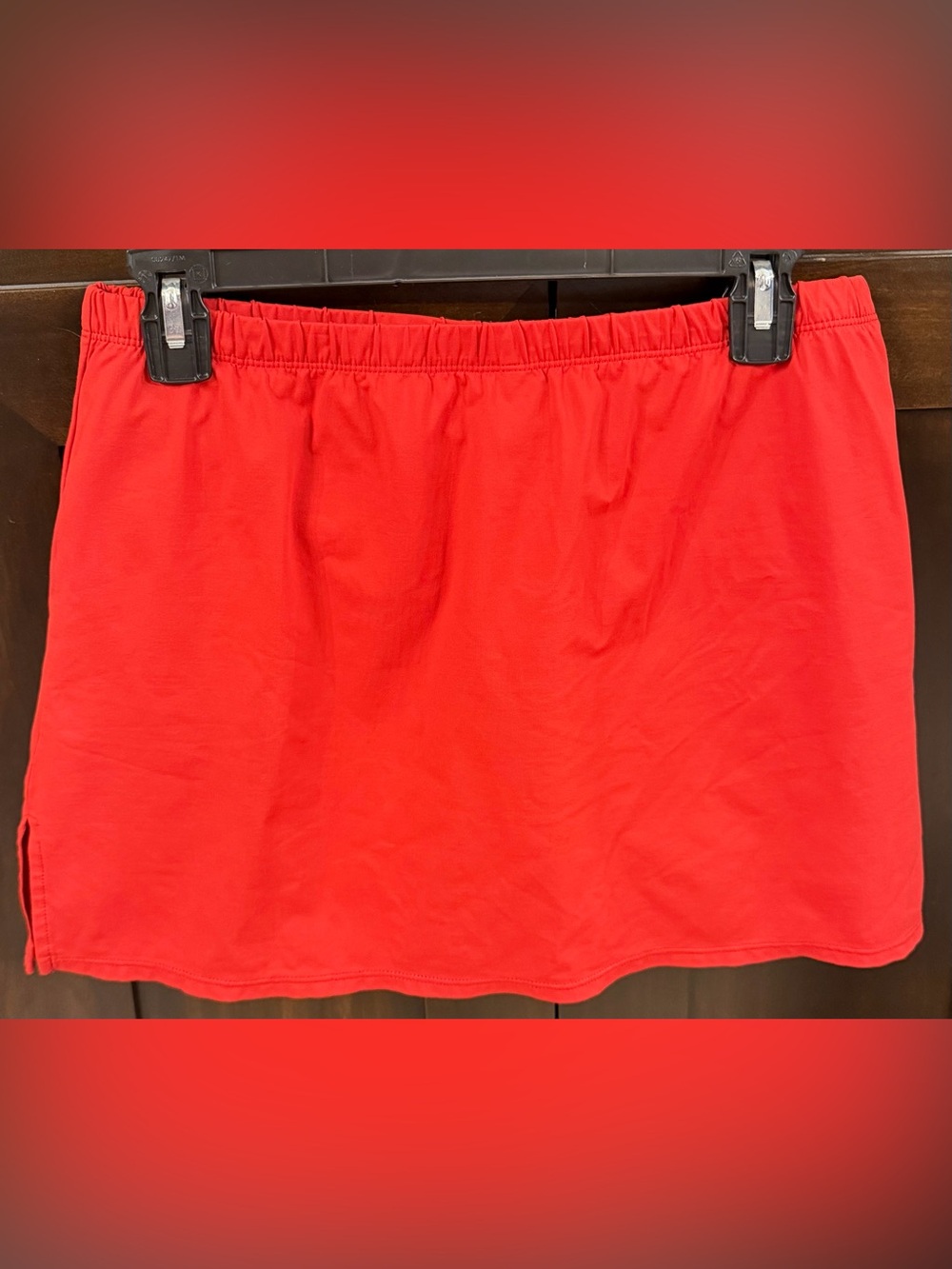 Wilson Bright Red Skort Sz L